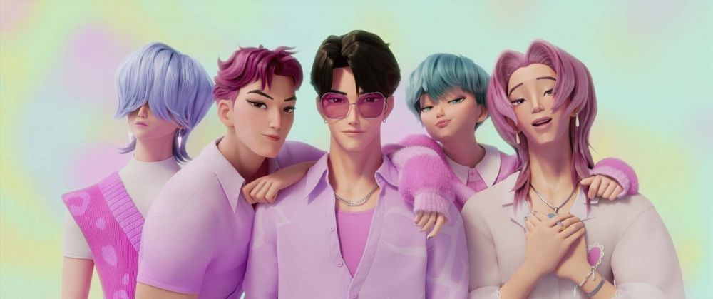 Jelenet a „K-pop démonvadászok” című animációs filmből Kép forrása