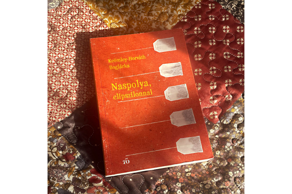 Keömley-Horváth Boglárka „Naspolya, elipszilonnal” című kötete  Forrás: a szerző sajátja