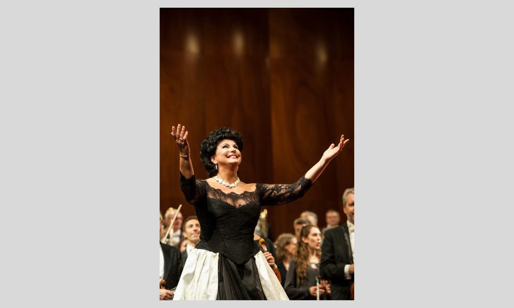 Komlósi Ildikó a „A kékszakállú herceg” című előadásban Kép forrása: Teatro alla Scala