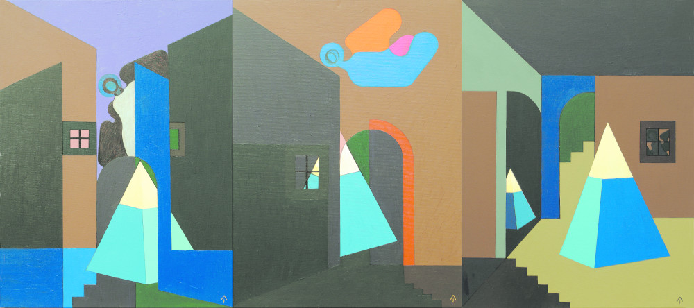 Aknay János: „Találkozó angyalok” (2004)