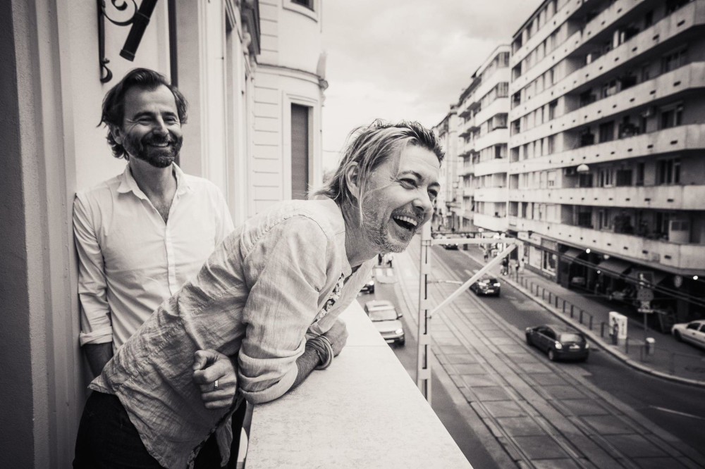 Grecsó Krisztián és Beck Zoltán  Kép forrása