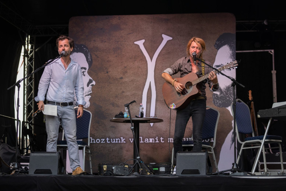 Grecsó Krisztián és Beck Zoltán Kép forrása