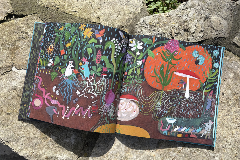 Részlet Máray Mariann „Így megy ez” című csendeskönyvéből Kép forrása: a szerző sajátja