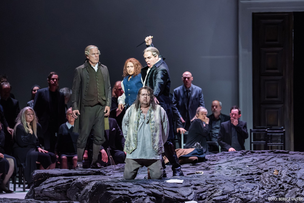 Jelenet a Magyar Állami Operaház „Fidelio” című előadásából   Fotó: Berecz Valter / Magyar Állami Operaház