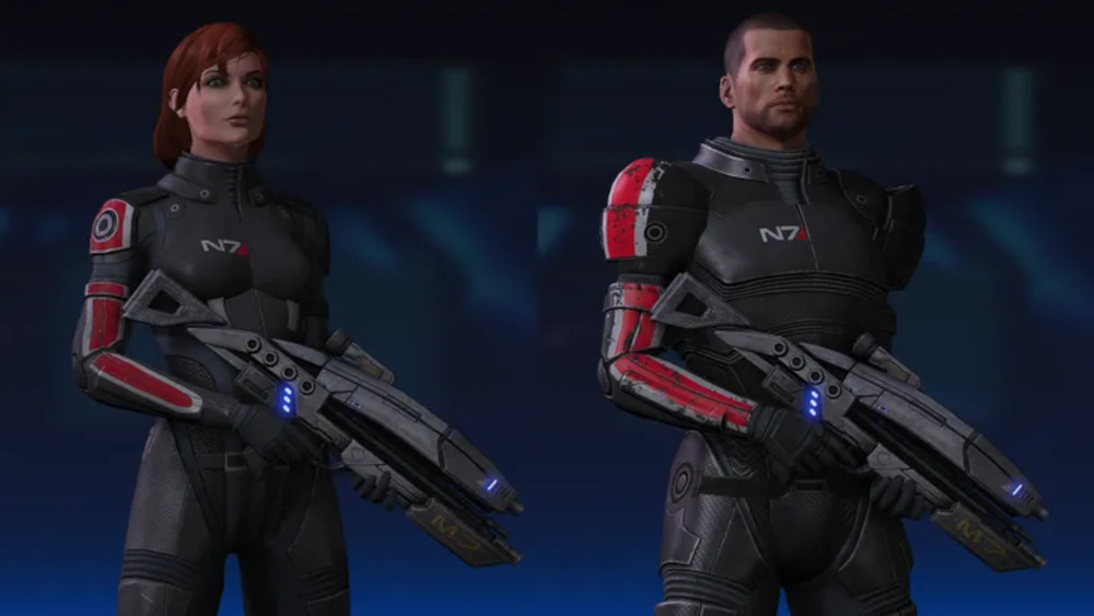 A férfi és női Shepard  Kép forrása: ign.com